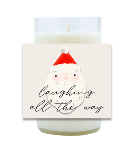 Laughing all the Way Hand Poured Soy Candle | Furbish & Fire Candle Co.