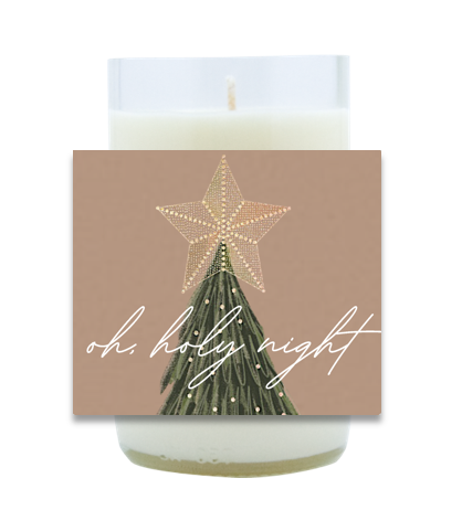 Oh Holy Night Hand Poured Soy Candle | Furbish & Fire Candle Co.