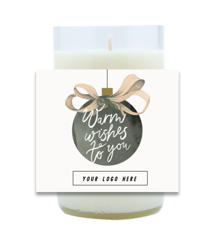 Warm Wishes To You Hand Poured Soy Candle | Furbish & Fire Candle Co.