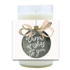 Warm Wishes To You Hand Poured Soy Candle | Furbish & Fire Candle Co.