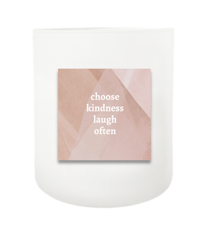 Choose Kindness Hand Poured Soy Candle | Furbish & Fire Candle Co.