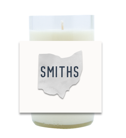City Name Hand Poured Soy Candle | Furbish & Fire Candle Co.