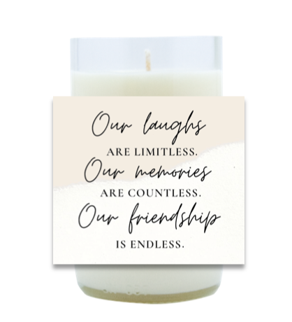 Endless Friendship Hand Poured Soy Candle | Furbish & Fire Candle Co.