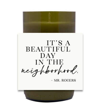 It's a Beautiful Day Hand Poured Soy Candle | Furbish & Fire Candle Co.