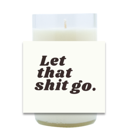 Let It Go Hand Poured Soy Candle | Furbish & Fire Candle Co.