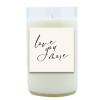 Love You More Hand Poured Soy Candle | Furbish & Fire Candle Co.