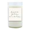 Love You More Hand Poured Soy Candle | Furbish & Fire Candle Co.