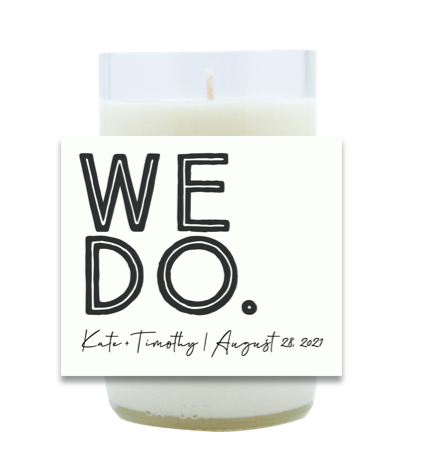 Bold Message Hand Poured Soy Candle | Furbish & Fire Candle Co.
