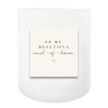 By My Side Hand Poured Soy Candle | Furbish & Fire Candle Co.