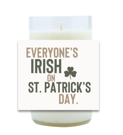 Everyone's Irish Hand Poured Soy Candle | Furbish & Fire Candle Co.