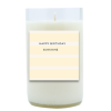 Happy Birthday Sunshine Hand Poured Soy Candle | Furbish & Fire Candle Co.