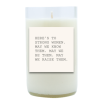 Strong Women Hand Poured Soy Candle | Furbish & Fire Candle Co.