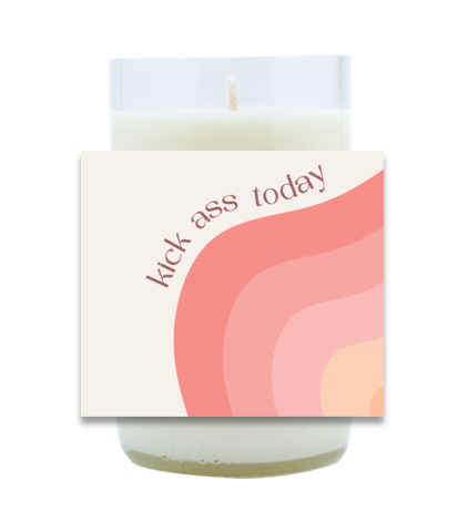 Kick Ass Today Hand Poured Soy Candle | Furbish & Fire Candle Co.