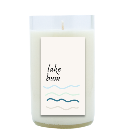 Lake Bum Hand-Poured Soy Candle | Furbish & Fire Candle Co.