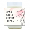 Mama Thankful Hand Poured Soy Candle | Furbish & Fire Candle Co.