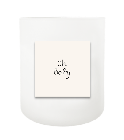 Oh Baby Hand Poured Soy Candle | Furbish & Fire Candle Co.