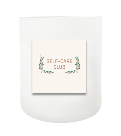 Self-Care Club Hand Poured Soy Candle | Furbish & Fire Candle Co.