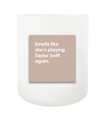 Taylor Swift Again Hand Poured Soy Candle | Furbish & Fire Candle Co.