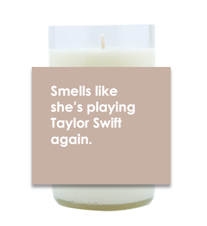 Taylor Swift Again Hand Poured Soy Candle | Furbish & Fire Candle Co.