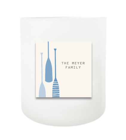 Three Oars Hand Poured Soy Candle | Furbish & Fire Candle Co.