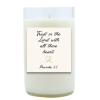 Trust in the Lord Hand Poured Soy Candle | Furbish & Fire Candle Co.