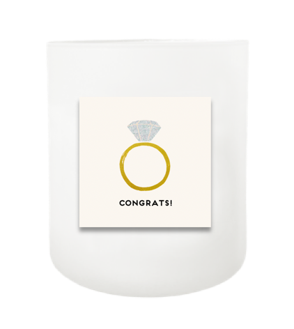 Wedding Congrats Hand Poured Soy Candle | Furbish & Fire Candle Co.