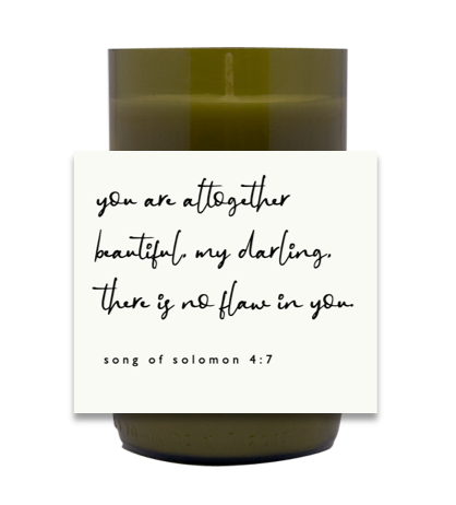 You Are Altogether Beautiful Hand Poured Soy Candle | Furbish & Fire Candle Co.