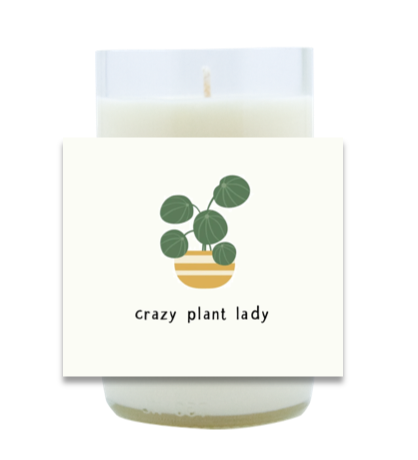 Crazy Plant Lady Hand Poured Soy Candle | Furbish & Fire Candle Co.