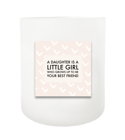 Daughter Best Friend Hand Poured Soy Candle | Furbish & Fire Candle Co.