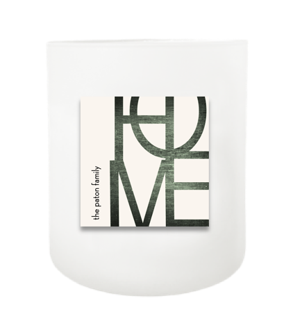 Green Home Hand Poured Soy Candle | Furbish & Fire Candle Co.