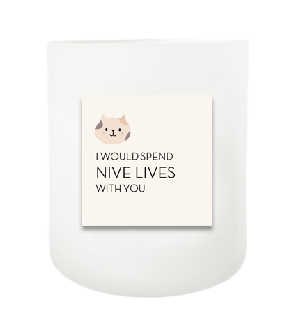 Nine Lives Hand Poured Soy Candle | Furbish & Fire Candle Co.