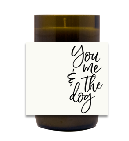 You, Me and the Dog-Cat Hand Poured Soy Candle | Furbish & Fire Candle Co.