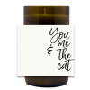 You, Me and the Dog-Cat Hand Poured Soy Candle | Furbish & Fire Candle Co.