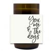 You, Me and the Dog-Cat Hand Poured Soy Candle | Furbish & Fire Candle Co.