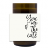 You, Me and the Dog-Cat Hand Poured Soy Candle | Furbish & Fire Candle Co.