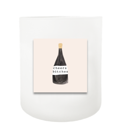 Cheers Hand Poured Soy Candle | Furbish & Fire Candle Co.