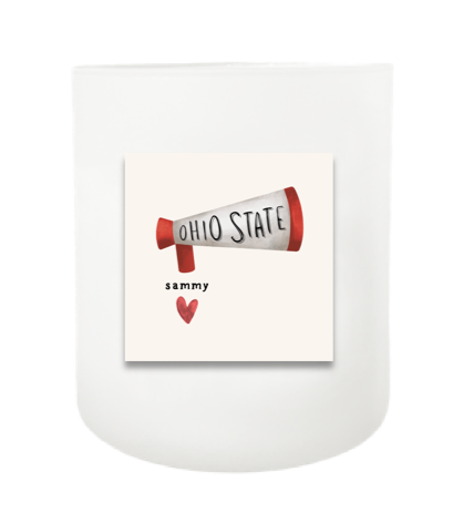 Megaphone Hand Poured Soy Candle | Furbish & Fire Candle Co.
