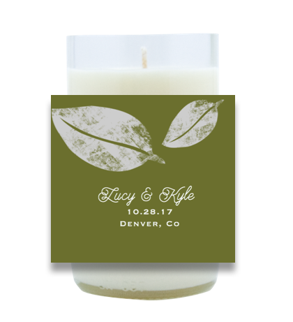 Autumn Wedding Hand Poured Soy Candle | Furbish & Fire Candle Co.