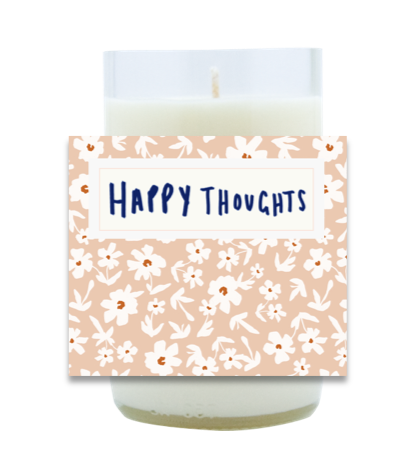 Happy Thoughts Hand Poured Soy Candle | Furbish & Fire Candle Co.
