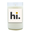 Hi. Hand Poured Soy Candle | Furbish & Fire Candle Co.