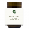 Leaf Family Name Hand Poured Soy Candle | Furbish & Fire Candle Co.