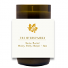 Leaf Family Name Hand Poured Soy Candle | Furbish & Fire Candle Co.