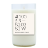 Longitude and Latitude Home Hand Poured Soy Candle | Furbish & Fire Candle Co.
