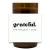 Thankful, Grateful, Blessed Hand Poured Soy Candle | Furbish & Fire Candle Co.