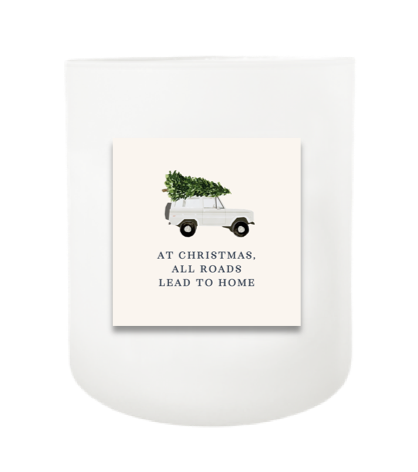 All Roads Lead To Home Hand Poured Soy Candle | Furbish & Fire Candle Co.