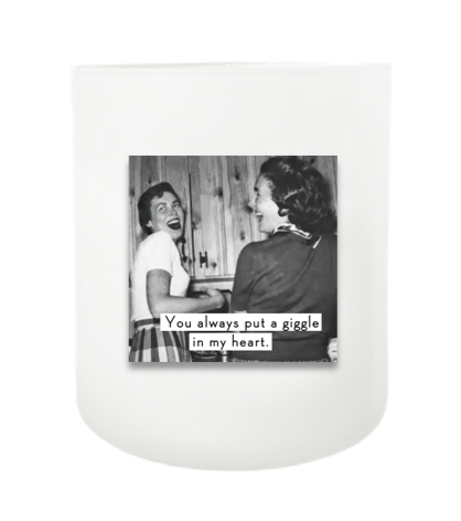 Giggle in My Heart Hand Poured Soy Candle | Furbish & Fire Candle Co.