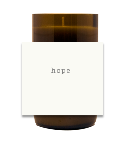 A Simple Word Hand Poured Soy Candle | Furbish & Fire Candle Co.