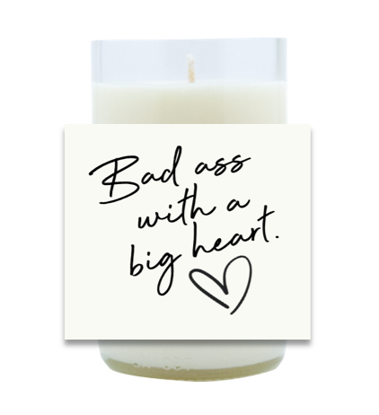 Badass Hand Poured Soy Candle | Furbish & Fire Candle Co.