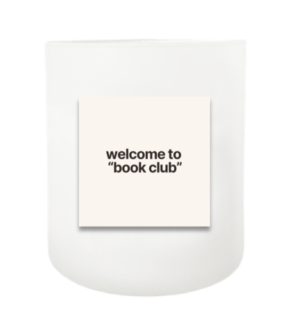 Book Club Hand Poured Soy Candle | Furbish & Fire Candle Co.