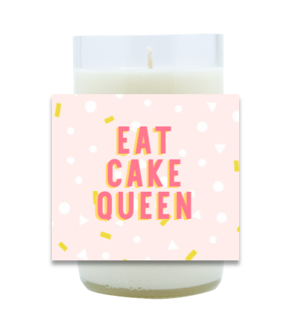 Eat Cake Queen Hand Poured Soy Candle | Furbish & Fire Candle Co.